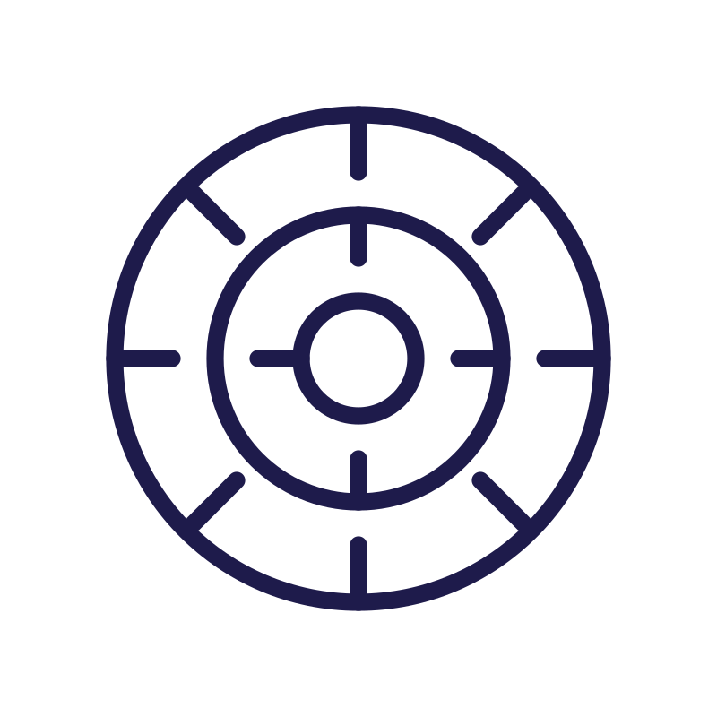A symmetrical mandala pattern